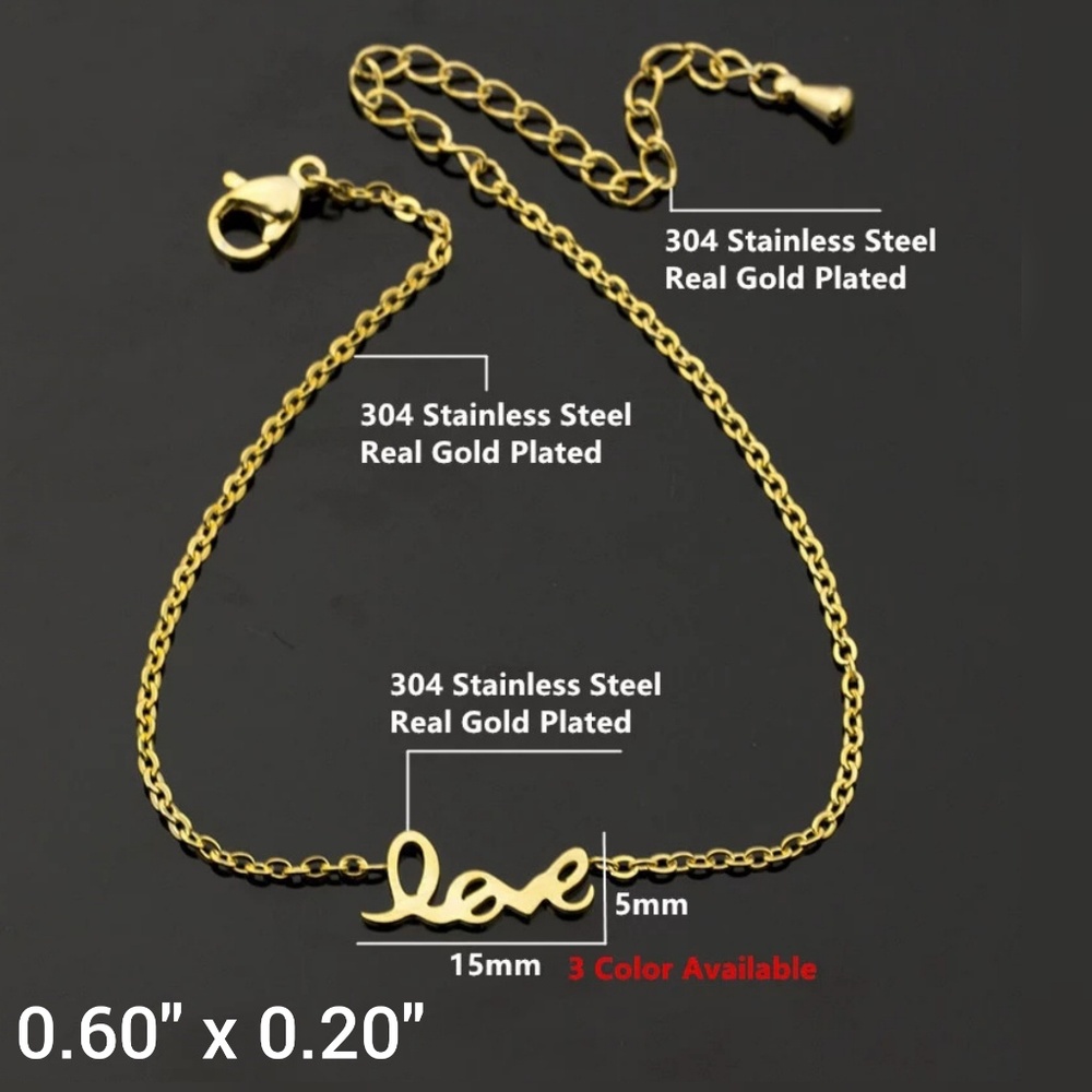 🐾PRICE DROP 🐾YGP SS Love Bracelet - Picture 2 of 4